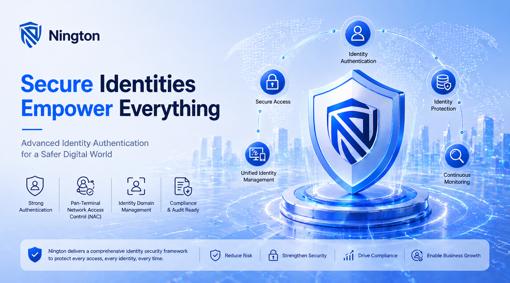 Nington Solutions for MFA, Network Device AAA, and Network Access Authentication